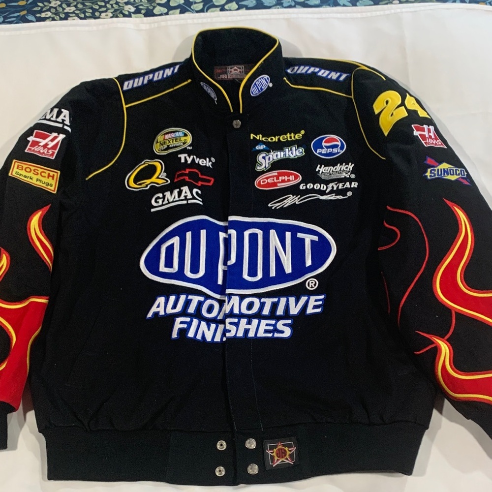 DuPont Black Bomber Jacket
